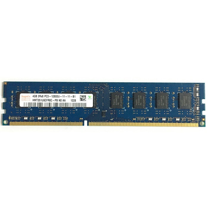 رم دسکتاپ هاینیکس DDR3 یک طرف چیپ مدل HYNIX 4G 1600Mhz